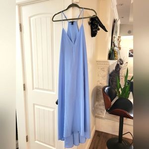 NWOT F21 Blue High-Low Dress